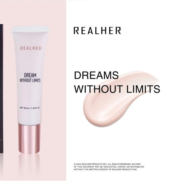 RealHer Dream Without Limits Ceramide Primer, 35ml/1.16fl oz - Picture 8 of 10